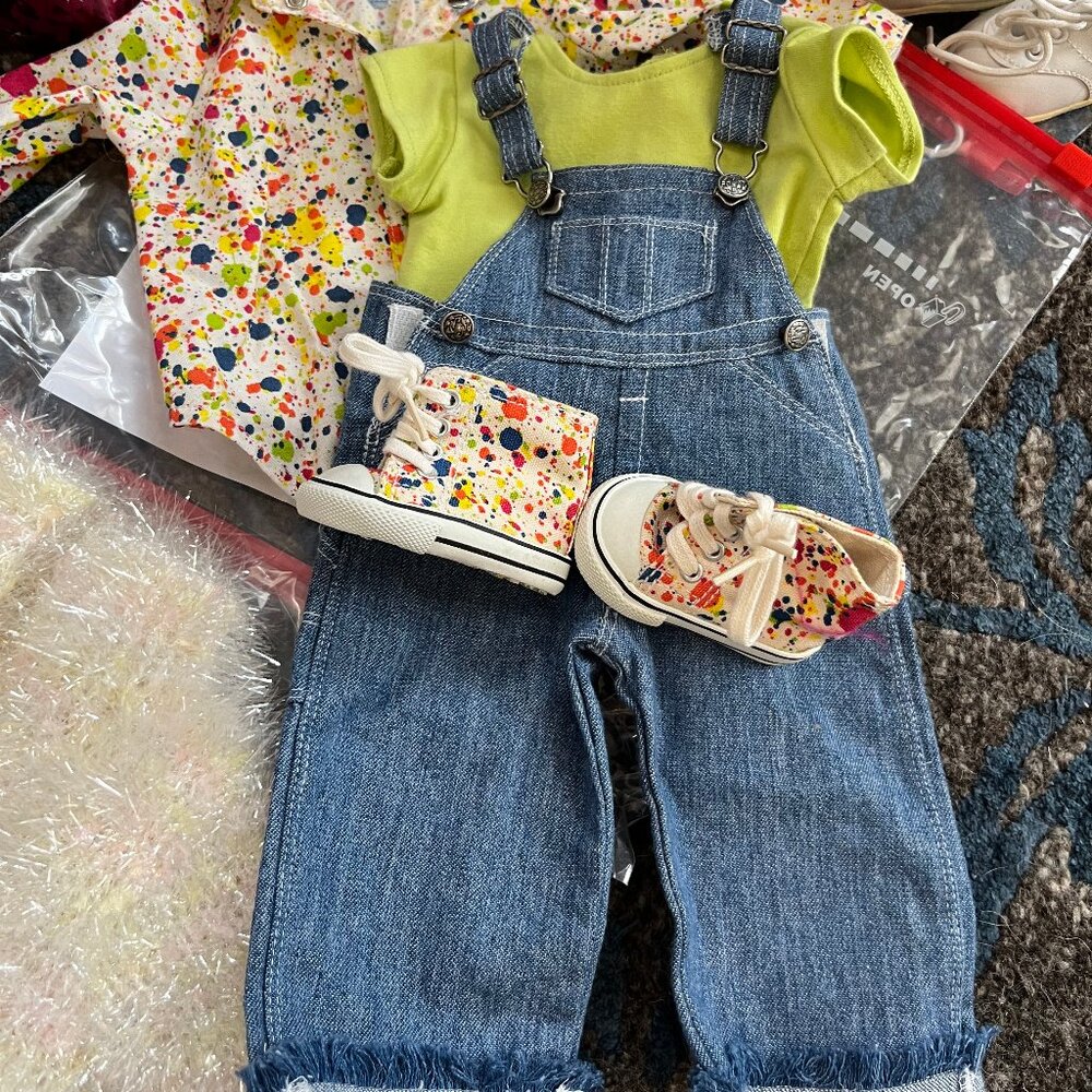 RETIRED Vintage American Girl Doll Artist Outfit